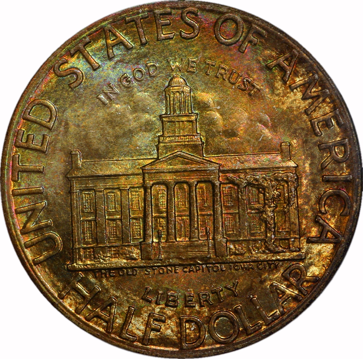 1946 Iowa Statehood Centennial Half Dollar | Commemorative Coins - American  Numismatic Association : American Numismatic Association